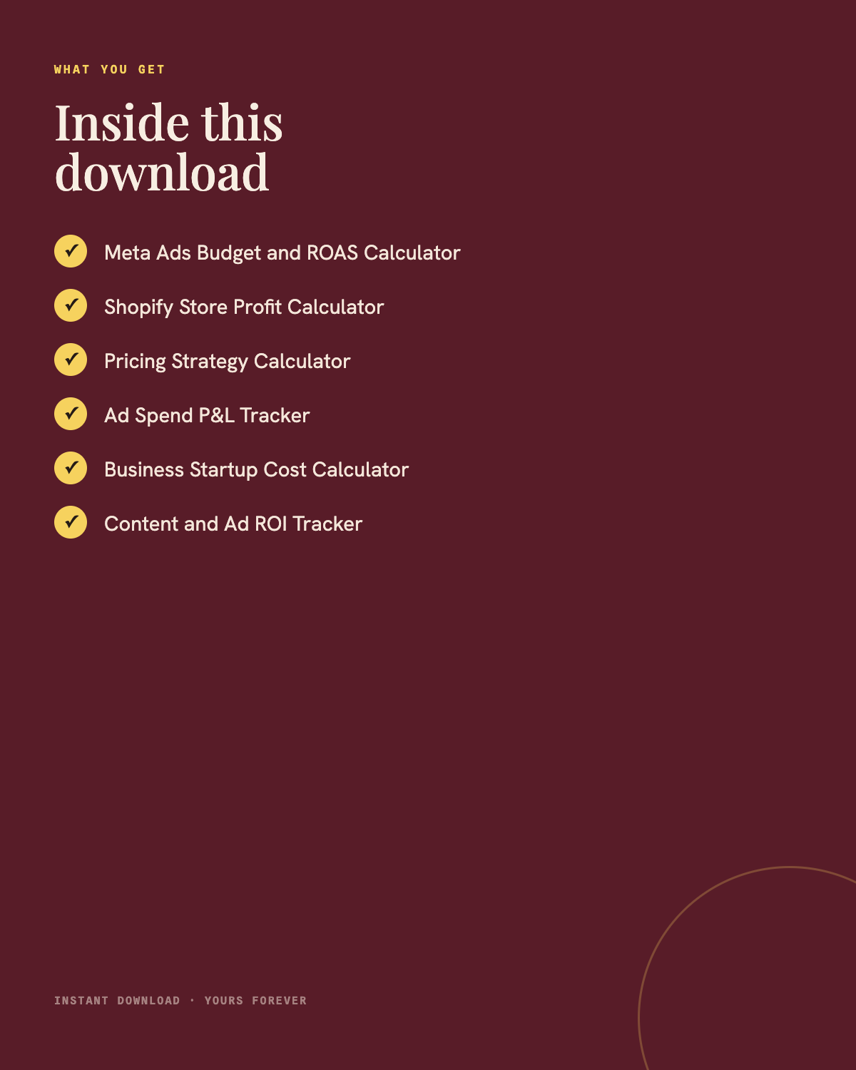 What you get in the Business Finance Toolkit