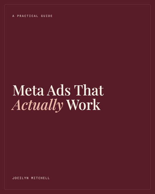 Meta Ads That Actually Work cover