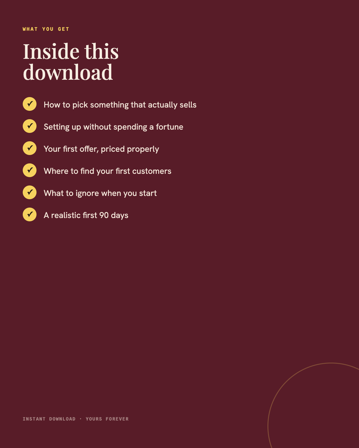 What you get in Start Your Online Business