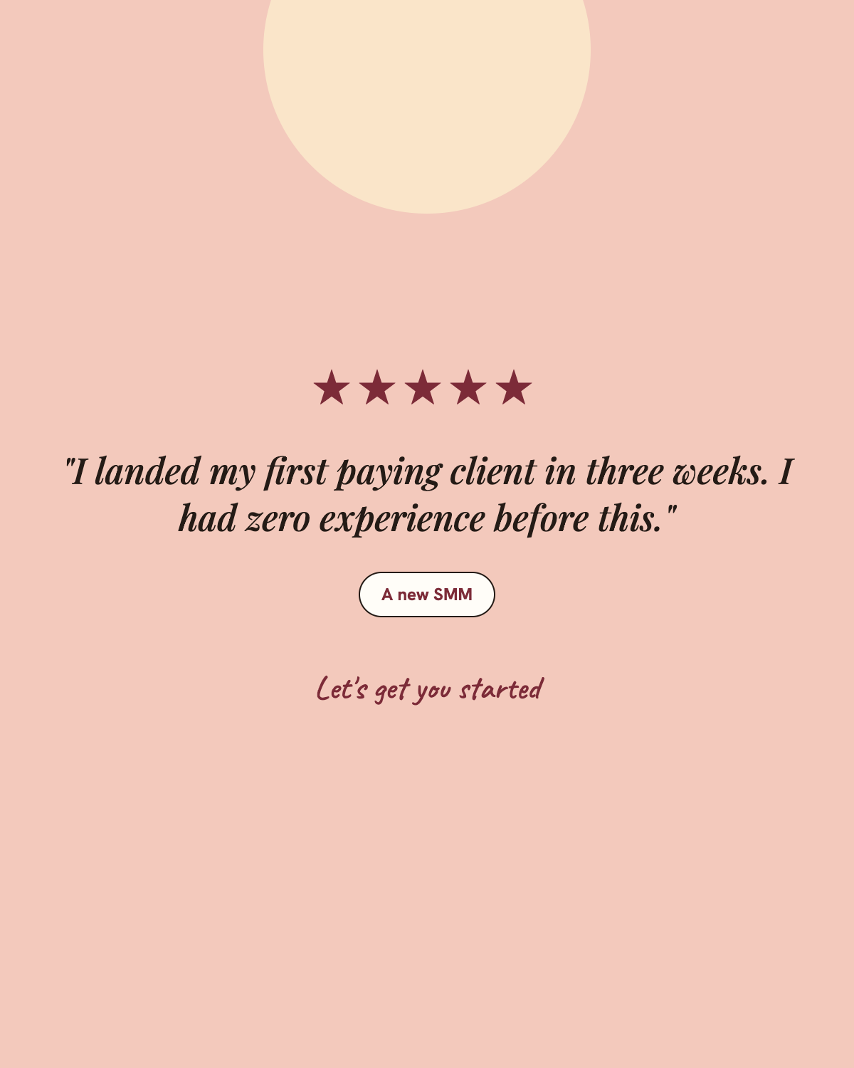 Student review of Become a Social Media Manager